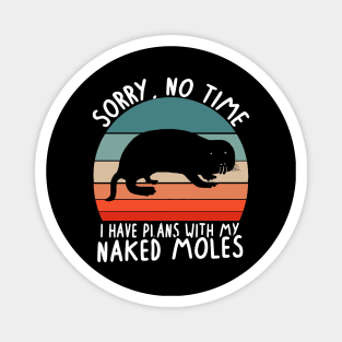 Naked Moles Cute rodents ugliest animal Magnet